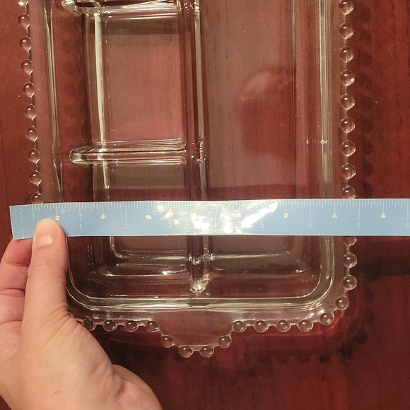Candlewick Oblong Partitioned Relish Tray - Picture 7 of 7